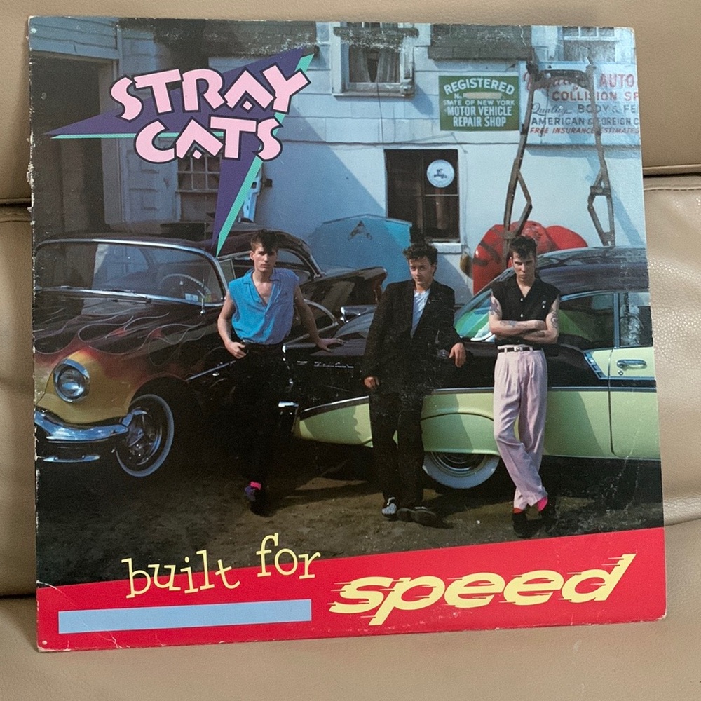 Stray Cats built for speed (Vinyl)